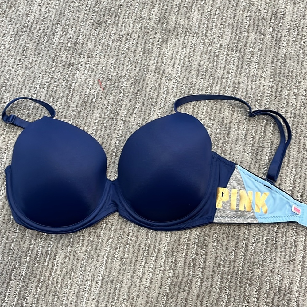 Pink Victorias Secret Wear Everywhere T Shirt Bras - LOT OF 3 - 32DD - Picture 11 of 16
